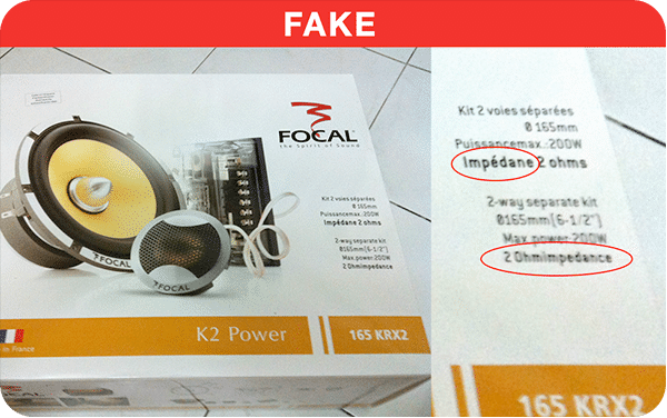 Spotting Fake Packaging